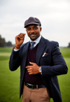 Unmatched Class: Dapper Golfer on Course