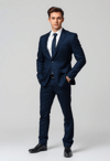 Charming Corporate Full-Body Portrait with Subtle Strength
