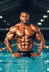Strength in Motion: The Dynamic Swimmer