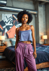 Urban Edge: Modern Pajama Style for the Bold