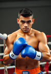 Determined Boxer Prepares for the Next Bout