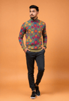 Dynamic Style in Patterned Turtleneck