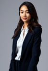 Elegance Embodied in a Full-Body Corporate Portrait