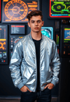 Metallic Mood: A Y2K Flashback
