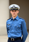 Stalwart Veteran: A Man in Dress Blues