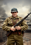 Valiant Soldier Stands Tall