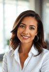 Inspirational Female Professional in Soft Light