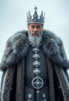 Majestic Arctic King: Ruler of Frost