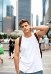 Urban Summer Vibe: Casual Man