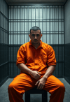 Melancholic Resolve: Inner Strength in Captivity