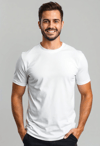 Casual Confidence in a Crisp White Tee