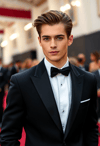 Sophisticated Leading Man with Timeless Appeal