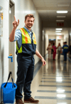 Janitor on a Mission