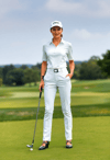 Elegance on the Green: Portrait of a Wealthy Golfer
