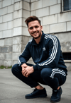 The Classic Squat in Front of a Soviet Edifice