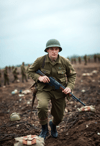 Combat-Ready Soldier in Action
