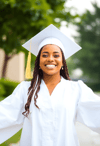 New Beginnings: Afro-Latina Woman Ready for Her Next Chapter