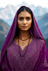 Violet Visions: An Indian Jewel