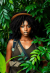 Graceful Adventuress in the Wilderness