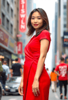 Radiant Ruby Streets: The Allure of Red