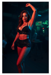 Dance Floor Diva: Woman in Motion