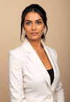 Powerful Female Executive with a Focused Gaze