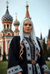 Celestial Charisma: The Ethereal Woman Patriarch