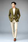 Structured Minimalist in Earth Tones