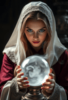 The Clairvoyant's Whisper: A Moment in Time