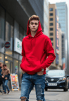 Burgundy Brilliance: Urban Rebel