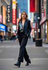 Chic and Sleek: A Modern City Wanderer