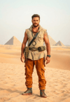 Timeless Discoverer in the Desert