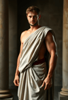 Power and Poise: Masculine Caesar Manifest
