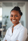 Poised Female Executive with a Modern Flair