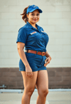 Professional Postal Worker in Her Element