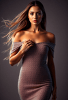 Mystical Aura: A Glamour Portrait of Elegance