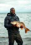 Lakeside Confidence: The Captivating Fisher
