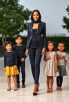 Elegant Mom with a Modern Touch