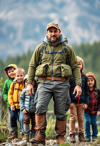 The Outdoor Adventurer Dad