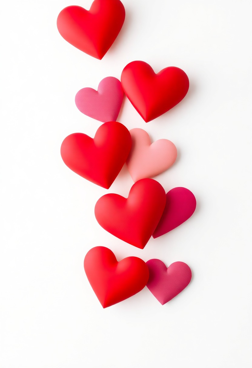 Modern Minimalist Hearts