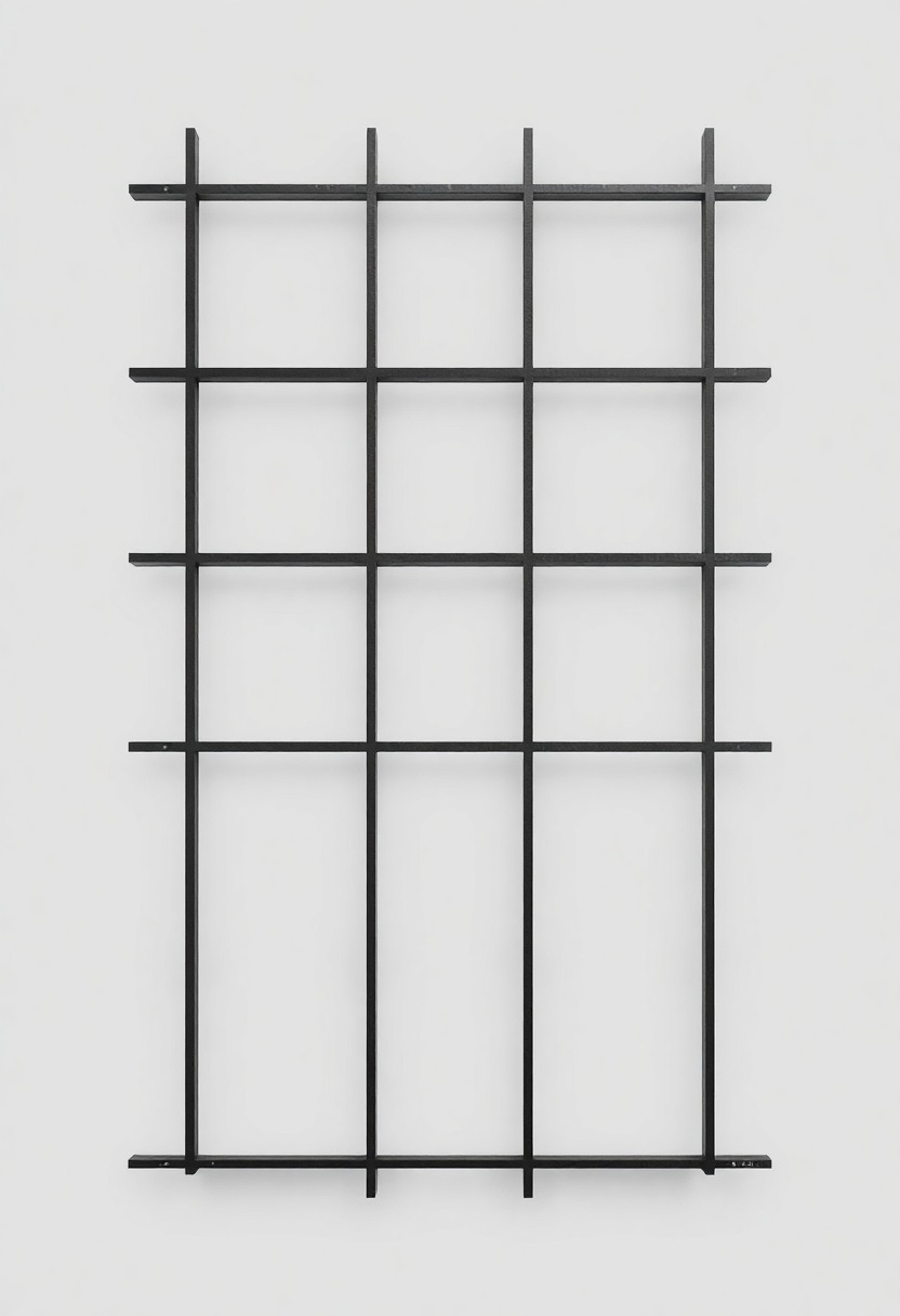 Minimalistic White Grid