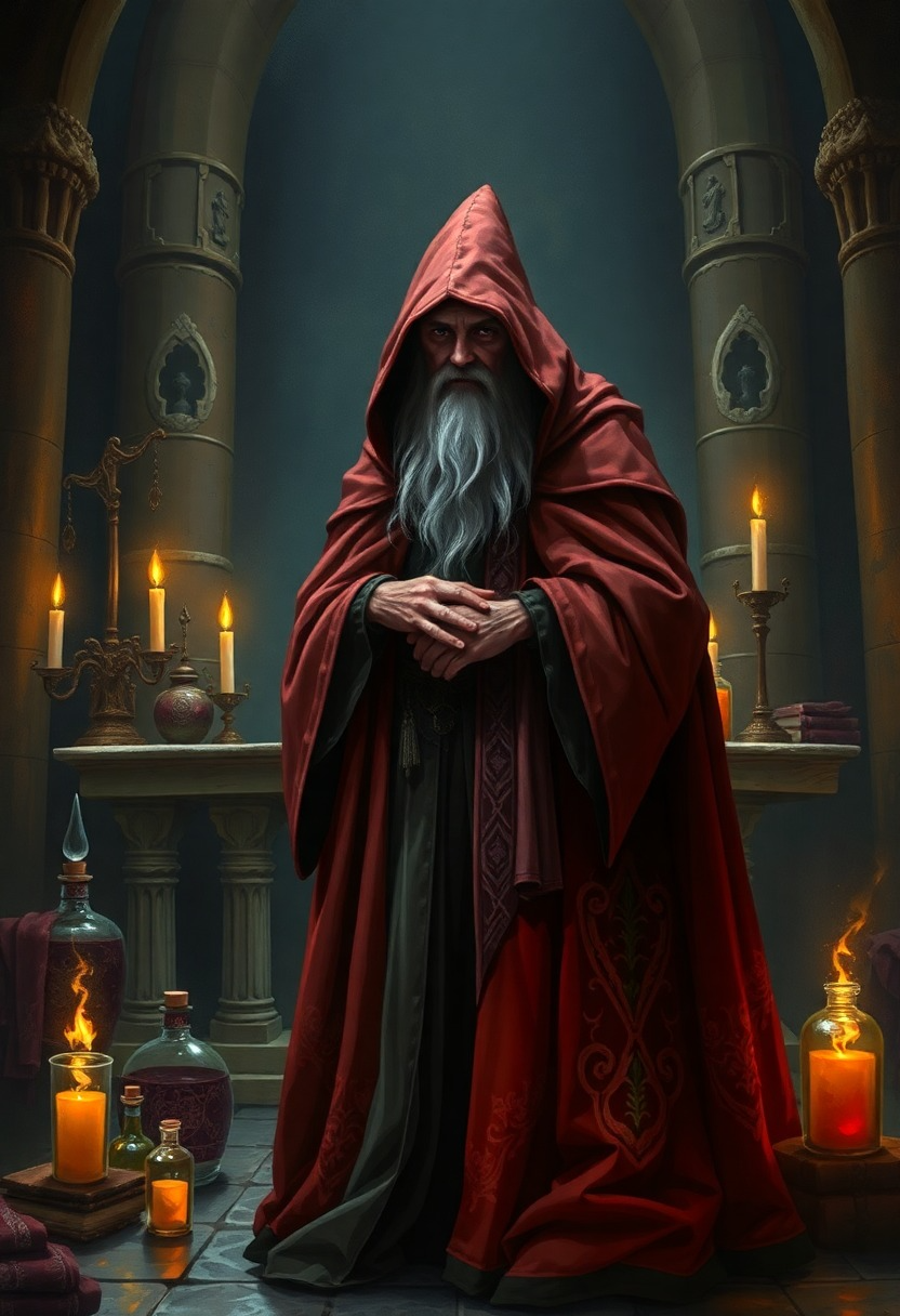 Medieval Spellcaster