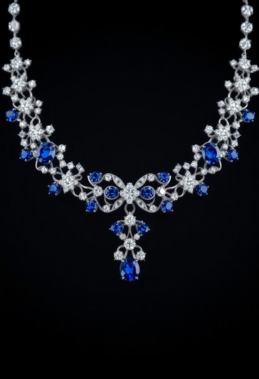Ethereal Diamond and Sapphire Ensemble
