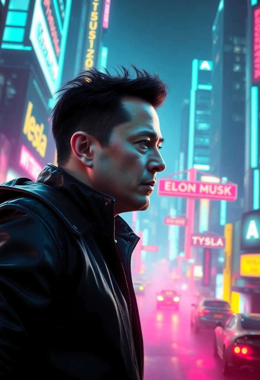 Cyberpunk Elon