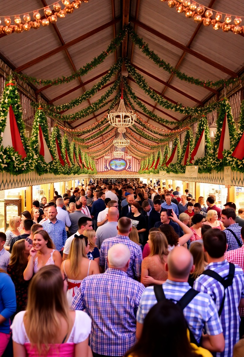 Vibrant Oktoberfest Celebration in Munich