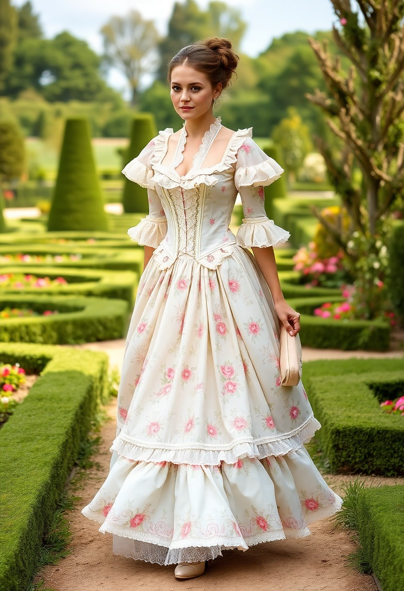 Garden Stroll in Pastels