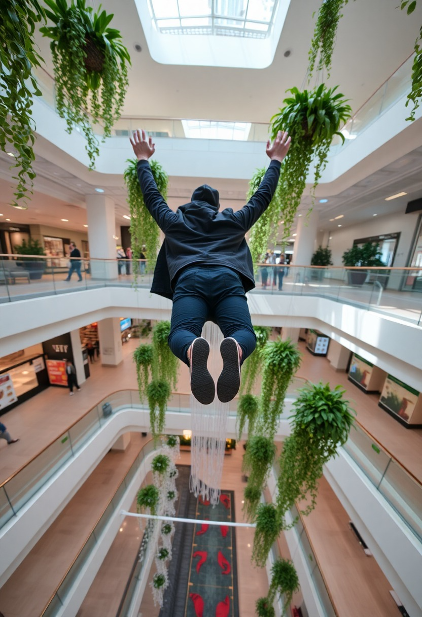 Skydiving from the Balcony