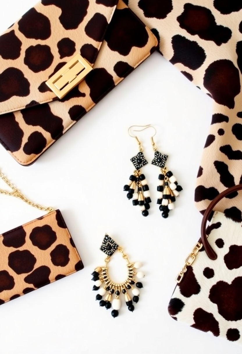 Cow Print Accessories in Focus