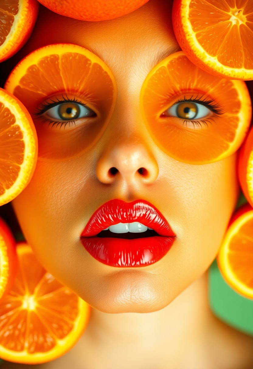 Citrus Serenity: The Orange Empress
