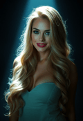 The Enigmatic Muse: Glamour Portrait